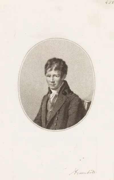 Portret van de Duitse wetenschapper Alexander von Humboldt