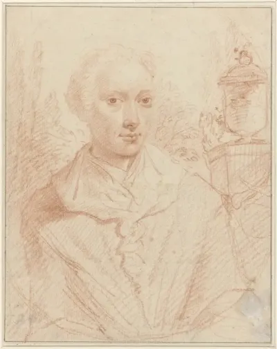 Portret van de echtgenote van Siewert van der Meulen