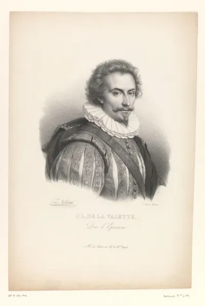 Portret van de edelman Jean-Louis de Nogaret de La Valette