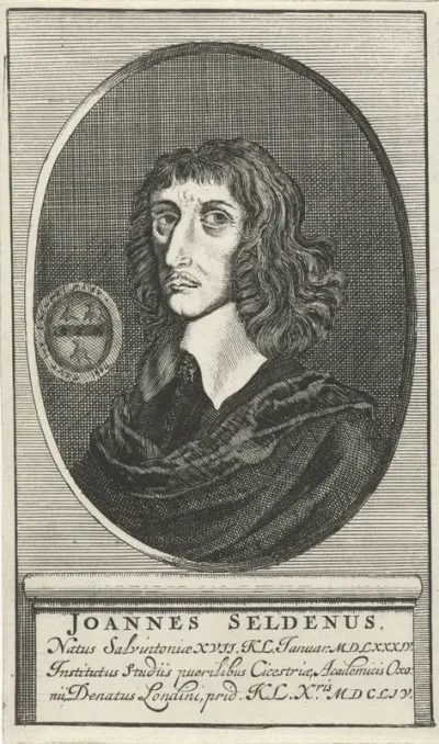 Portret van de Engelse jurist John Seldenus