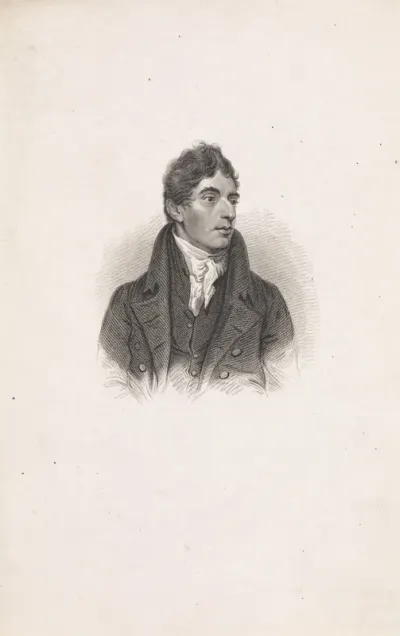 Portret van de Engelse schrijver Robert Southey