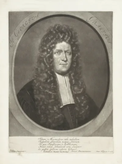 Portret van de filoloog Johann Georg Graevius