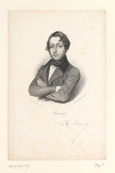 Portret van de filosoof Charles de Rémusat