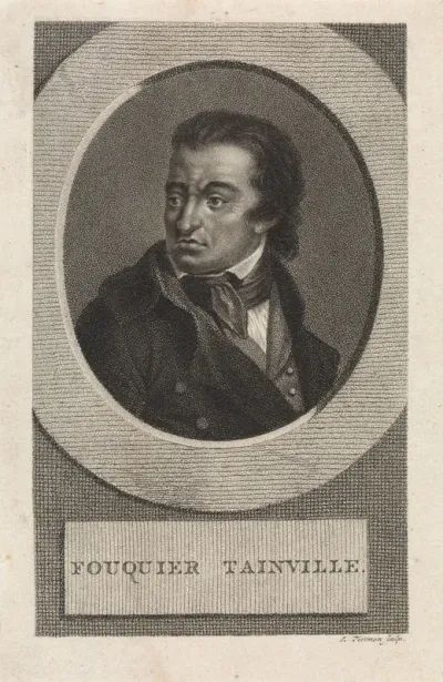 Portret van de Franse advocaat Antoine Quentin Fouquier de Tinville