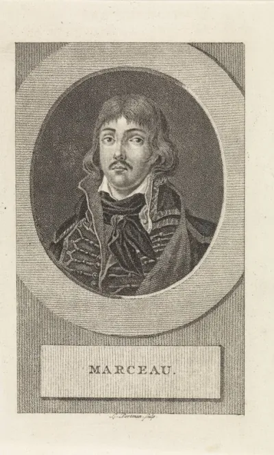 Portret van de Franse generaal François Séverin Marceau-Desgraviers