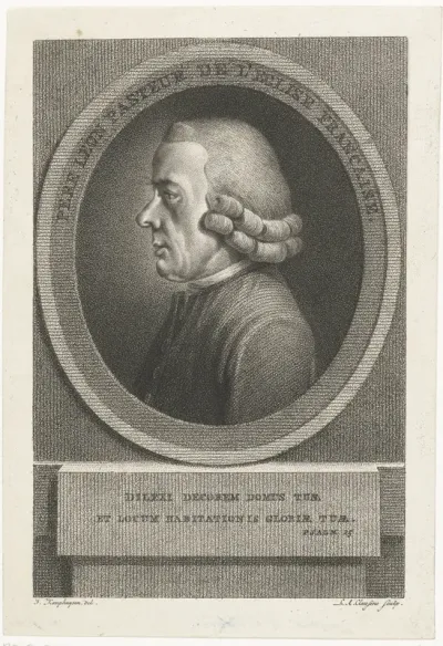 Portret van de geestelijke pere Leon