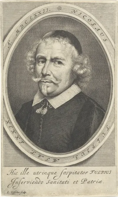 Portret van de geneesheer Nicolaas Tulp