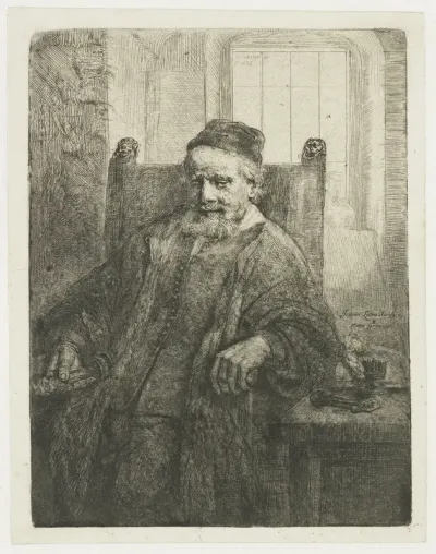 Portret van de goudsmid Jan Lutma