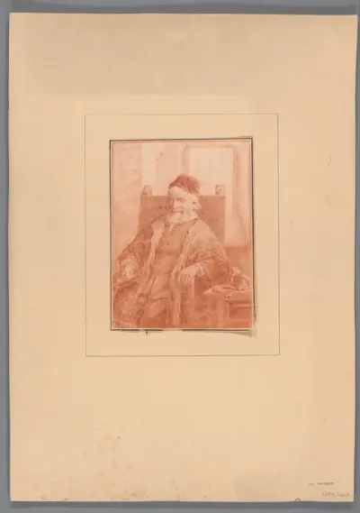 Portret van de goudsmid Johannes Lutma