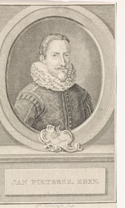 Portret van de gouverneur-generaal Jan Pietersz. Coen