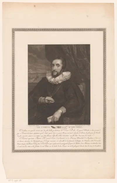Portret van de Graaf van Arundel