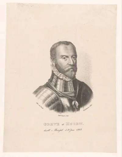 Portret van de graaf van Hoorn