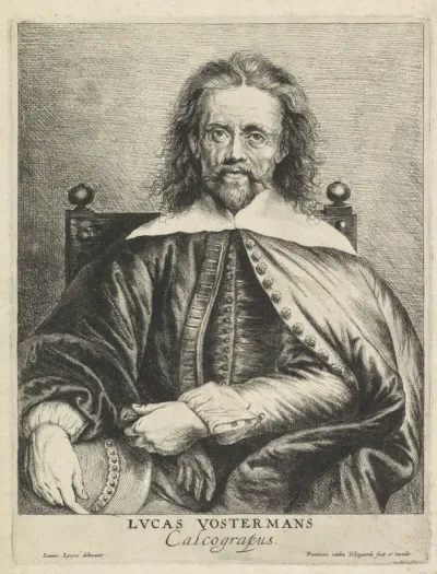 Portret van de graveur Lucas Vorsterman (I)