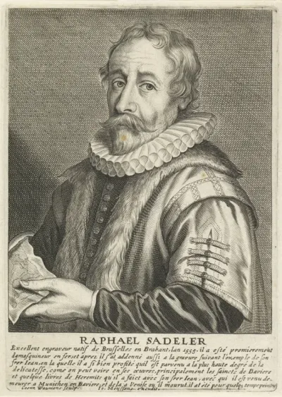 Portret van de graveur Raphaël Sadeler