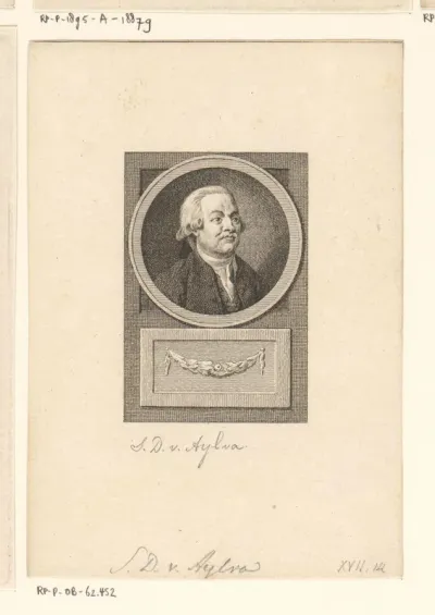 Portret van de grietman Sicco Douwes van Aylva