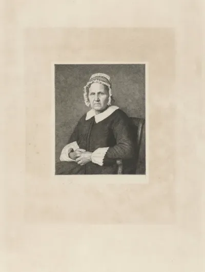 Portret van de grootmoeder van Ferdinand Leenhoff