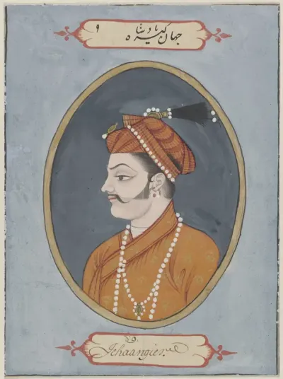 Portret van de grootmogol Jehangir