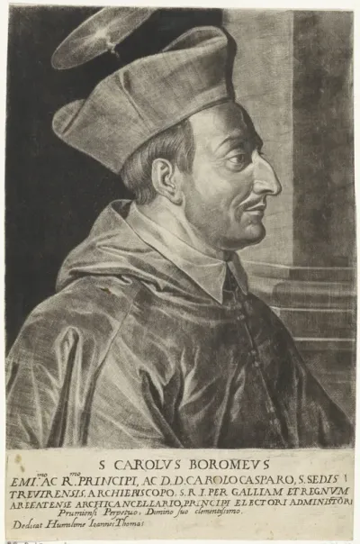 Portret van de H. Carolus Borromeüs