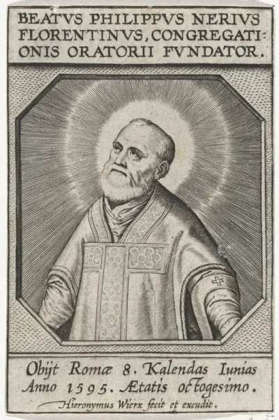Portret van de H. Filippo Neri