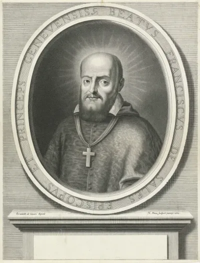 Portret van de H. Franciscus van Sales