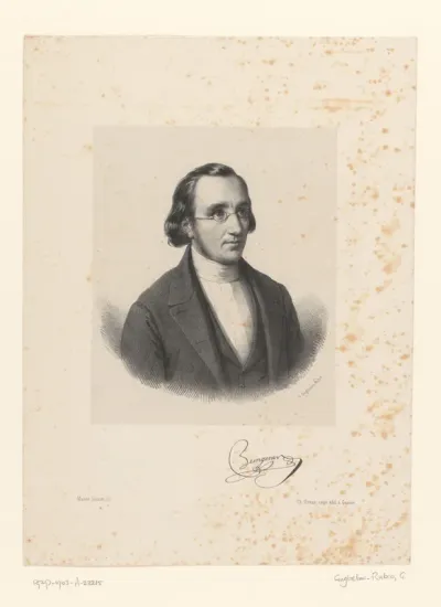 Portret van de heer Bungener