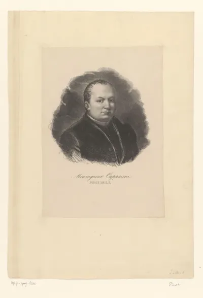 Portret van de heer Cappacini