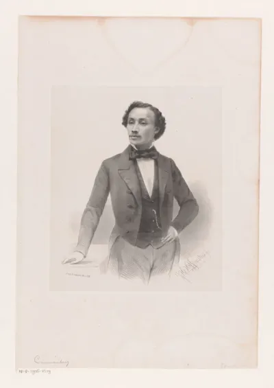 Portret van de heer Couwenberg