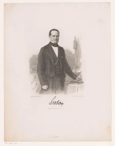 Portret van de heer Grabow