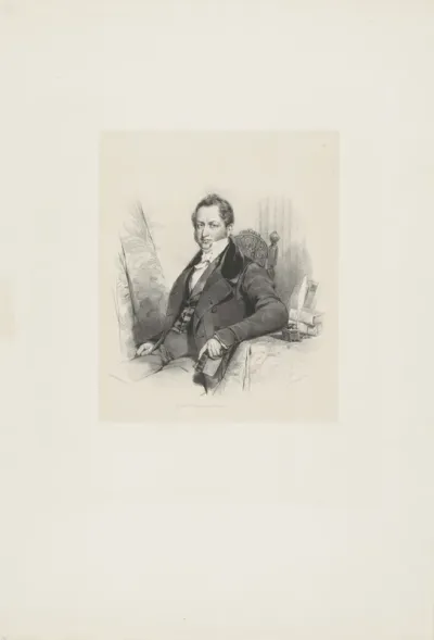 Portret van de heer Imans