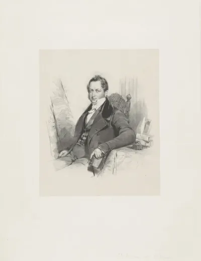 Portret van de heer Imans