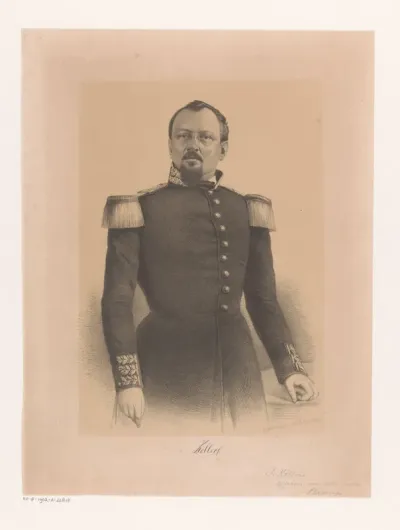 Portret van de heer Keller