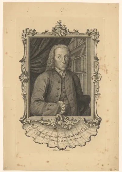 Portret van de heer Lehmann