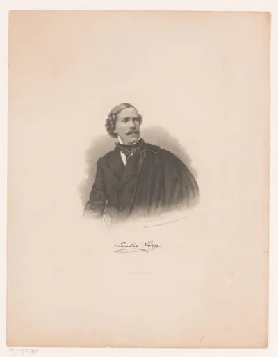Portret van de heer Löwe