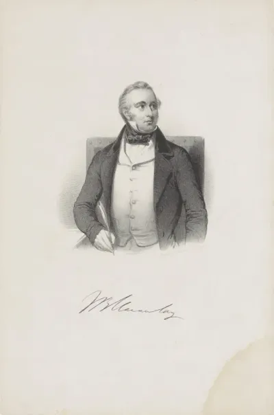 Portret van de heer Macaulay