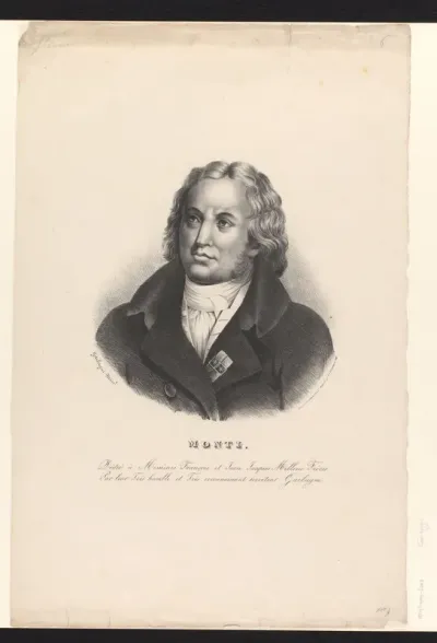 Portret van de heer Monti