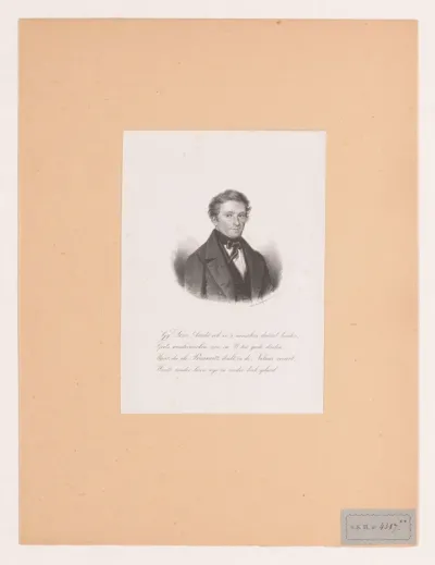 Portret van de heer Priessnitz