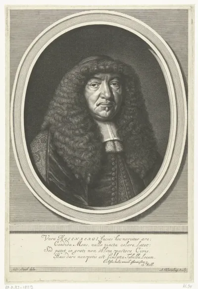 Portret van de heer Rosenberg