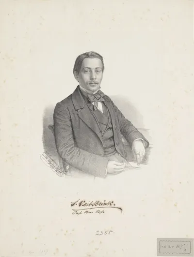 Portret van de heer S. Veit Brink