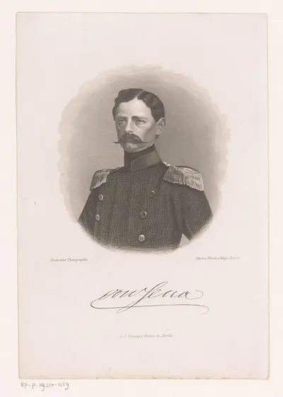 Portret van de heer Von Jena