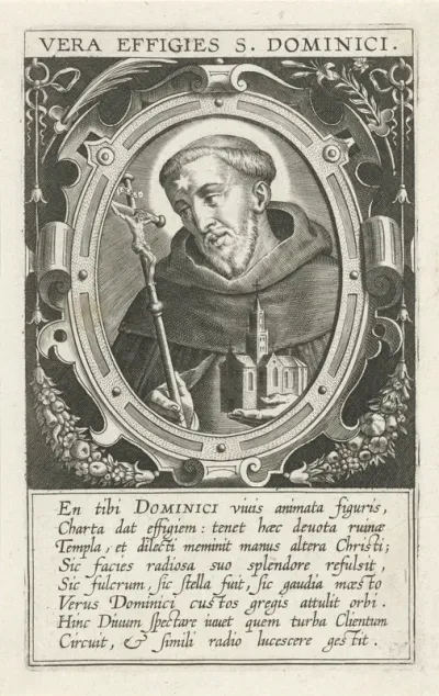 Portret van de Heilige Dominicus
