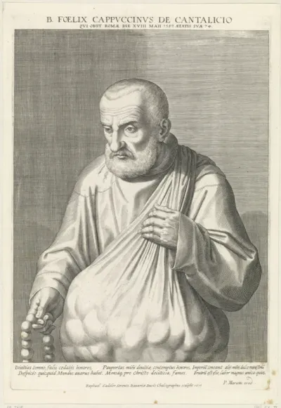 Portret van de Heilige Felix van Cantalice