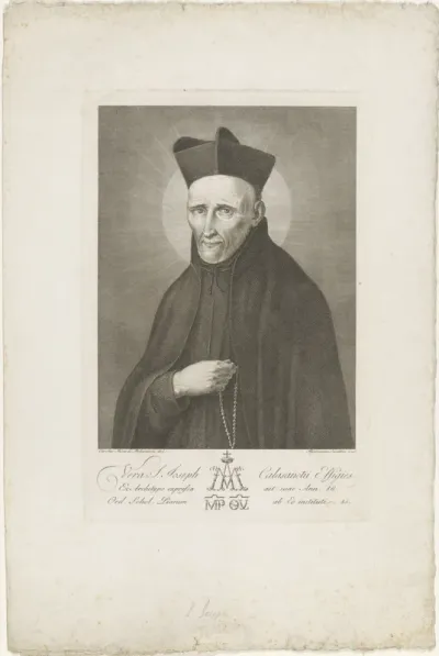 Portret van de heilige José de Calasanz