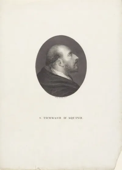 Portret van de heilige Thomas van Aquino
