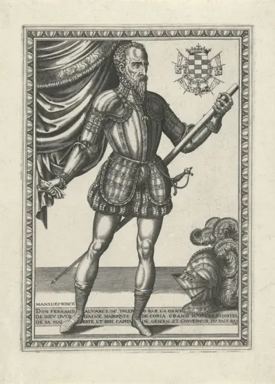 Portret van de hertog van Alva