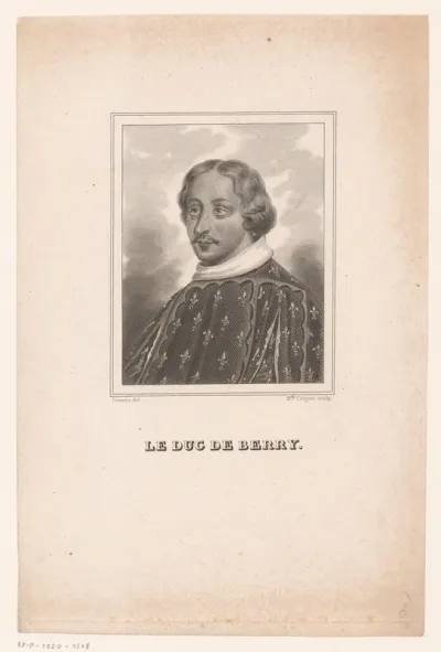 Portret van de hertog van Berry