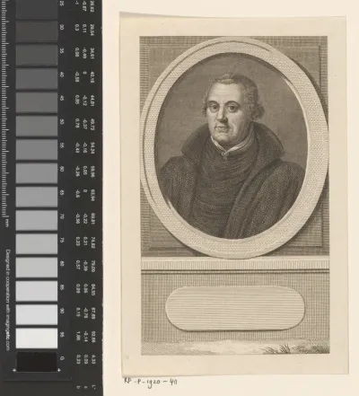Portret van de hervormer Martin Luther
