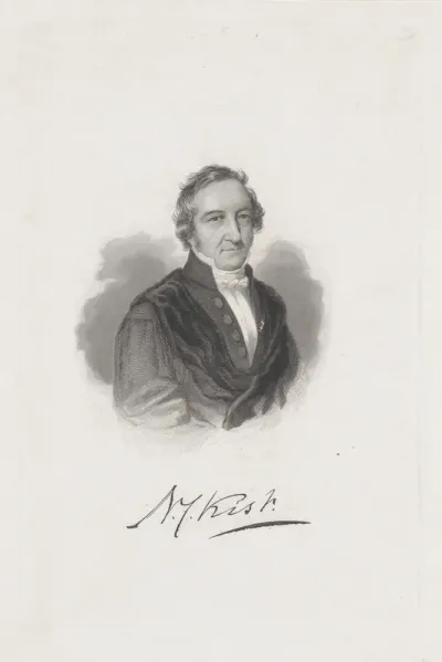 Portret van de hoogleraar theologie Nicolaas Christiaan Kist