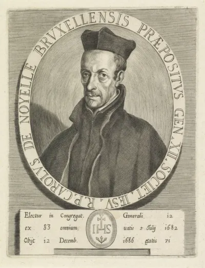 Portret van de jezuïet Charles de Noyelle