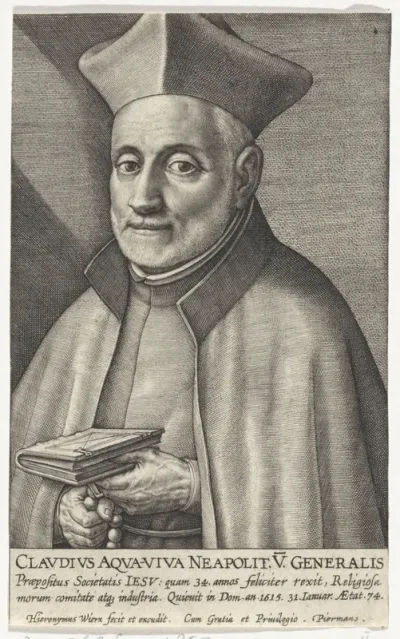 Portret van de jezuïet Claudius Aquaviva
