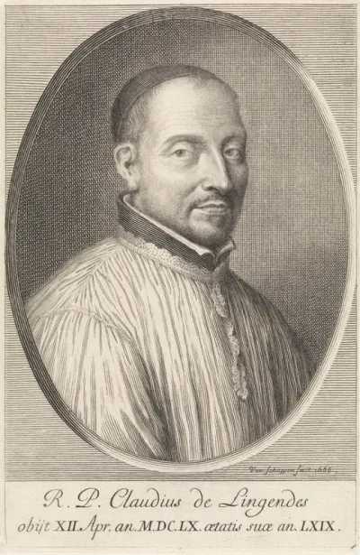 Portret van de jezuïet Claudius de Lingendes